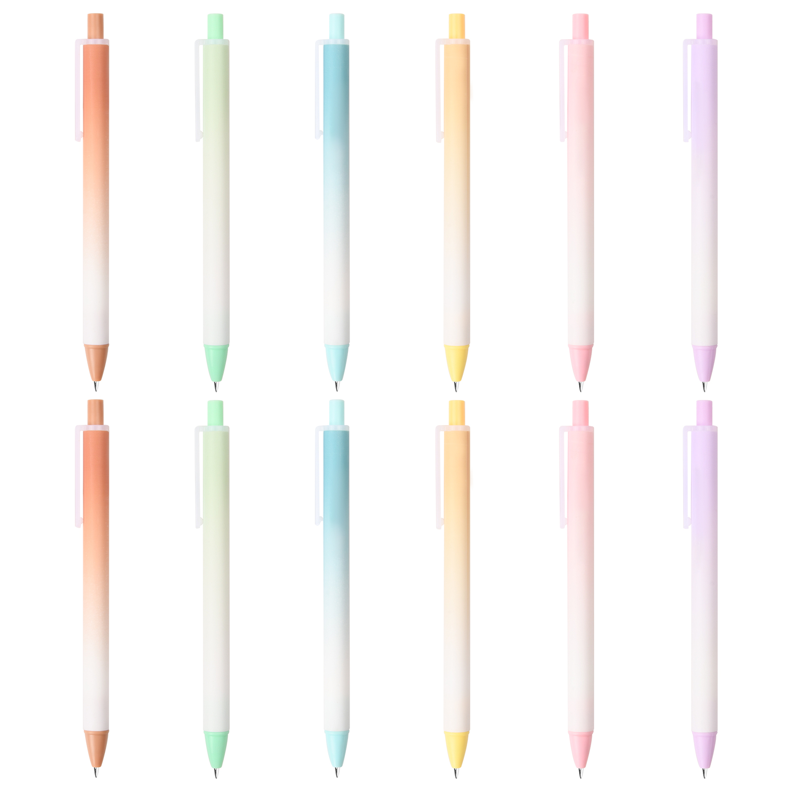  Colored Gel Ink Pens Ink with Diamond Tip 0.35mm Fine Point for  Kids Adults Writing Journaling Taking Note Marking 12pcs 0.35mm colored  ballpoint pens kids medium point for Journal Adult Coloring