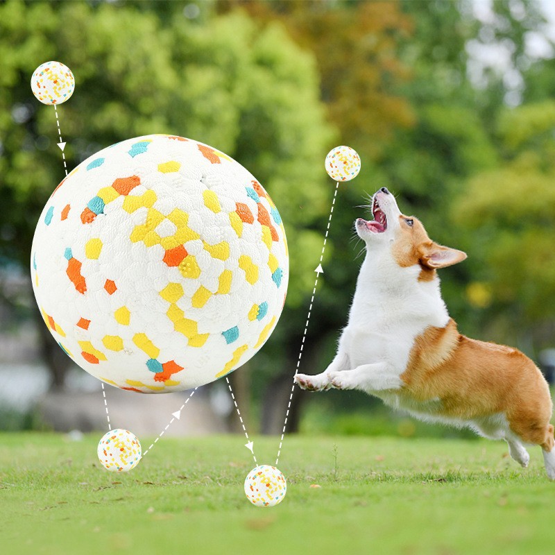 Interactive Ball Dog Toy for Aggressive Chewers Training