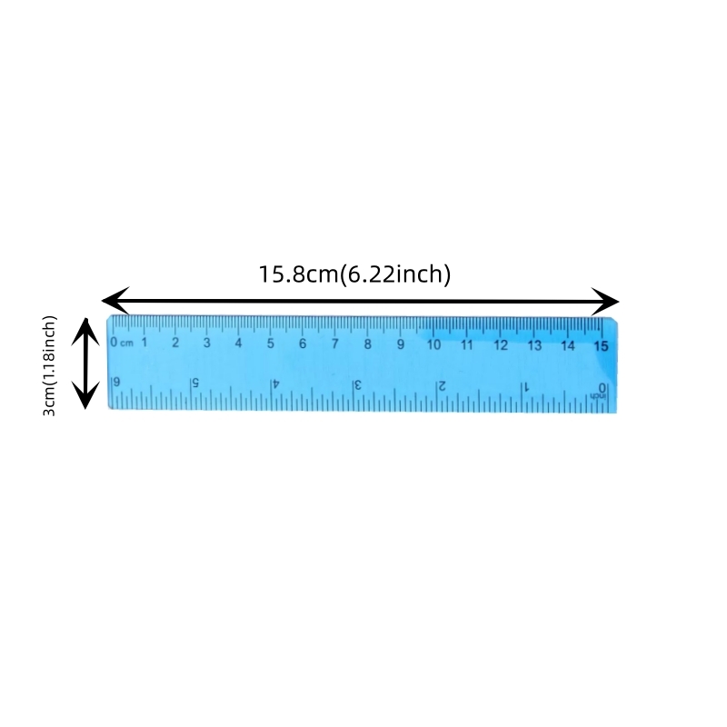 4 PCS Clear Ruler Plastic Rulers 12 Inch Metric Bulk Rulers with Inches and  Centimeters,Kids Ruler for School,Home,Office - AliExpress