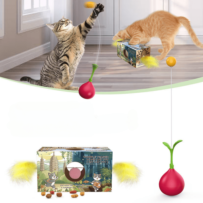 Tumbler Swing Toys For Cats Cat Toy Cats Accessories - Temu