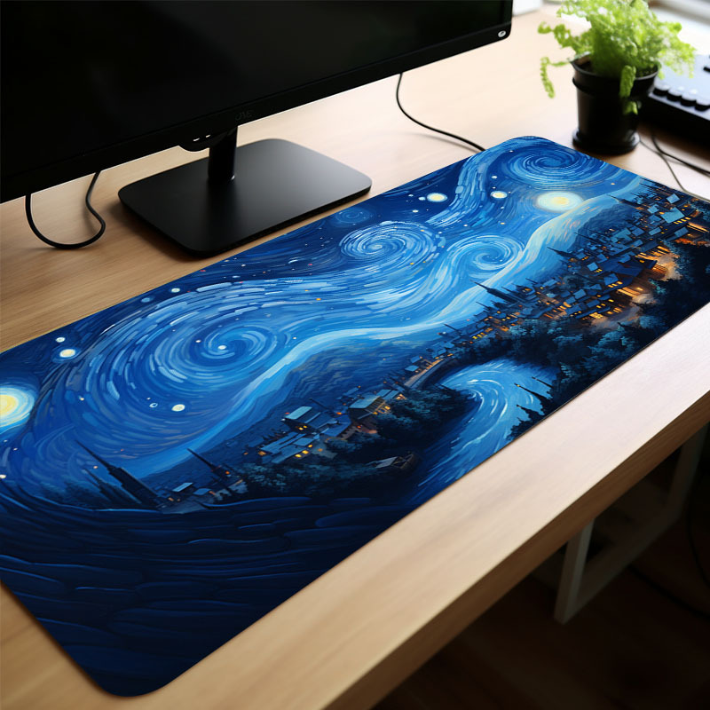 Space Mouse Pad, Galaxy Mousepad, Office Decor for Women Desk Accessories  Gift 
