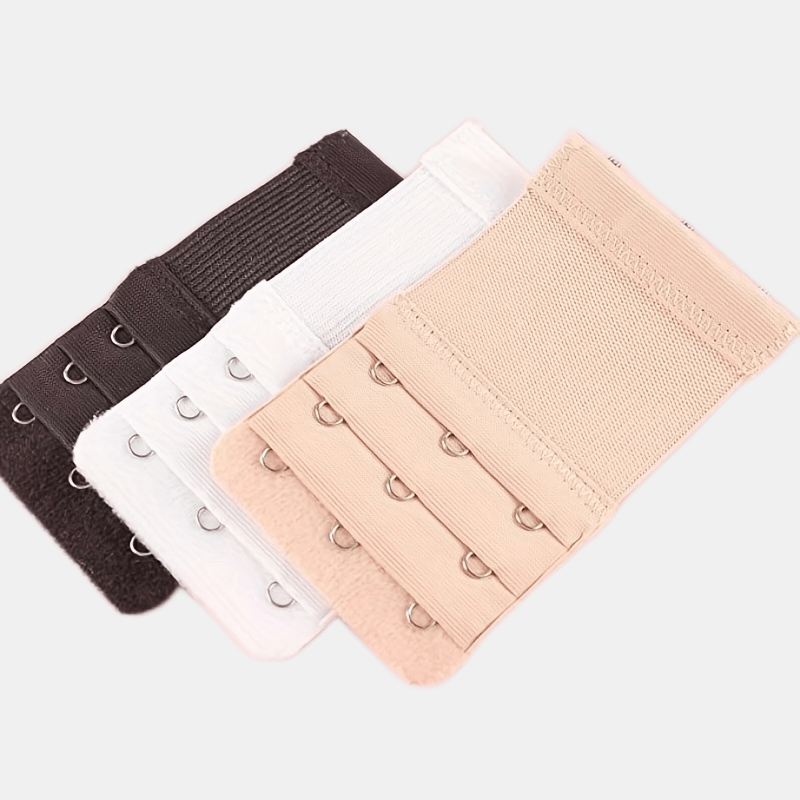 3pcs Bra Strap Extenders Adjustable Bra Band Women's Lingerie Access
