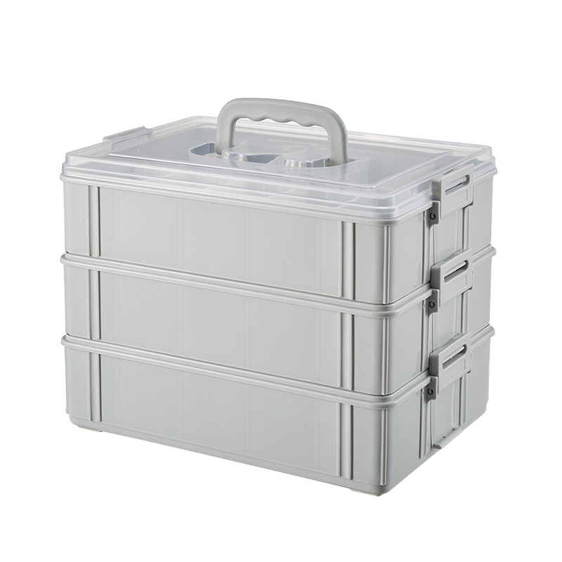 Stackable Building Blocks Storage Box With Carrying Handle - Temu Italy