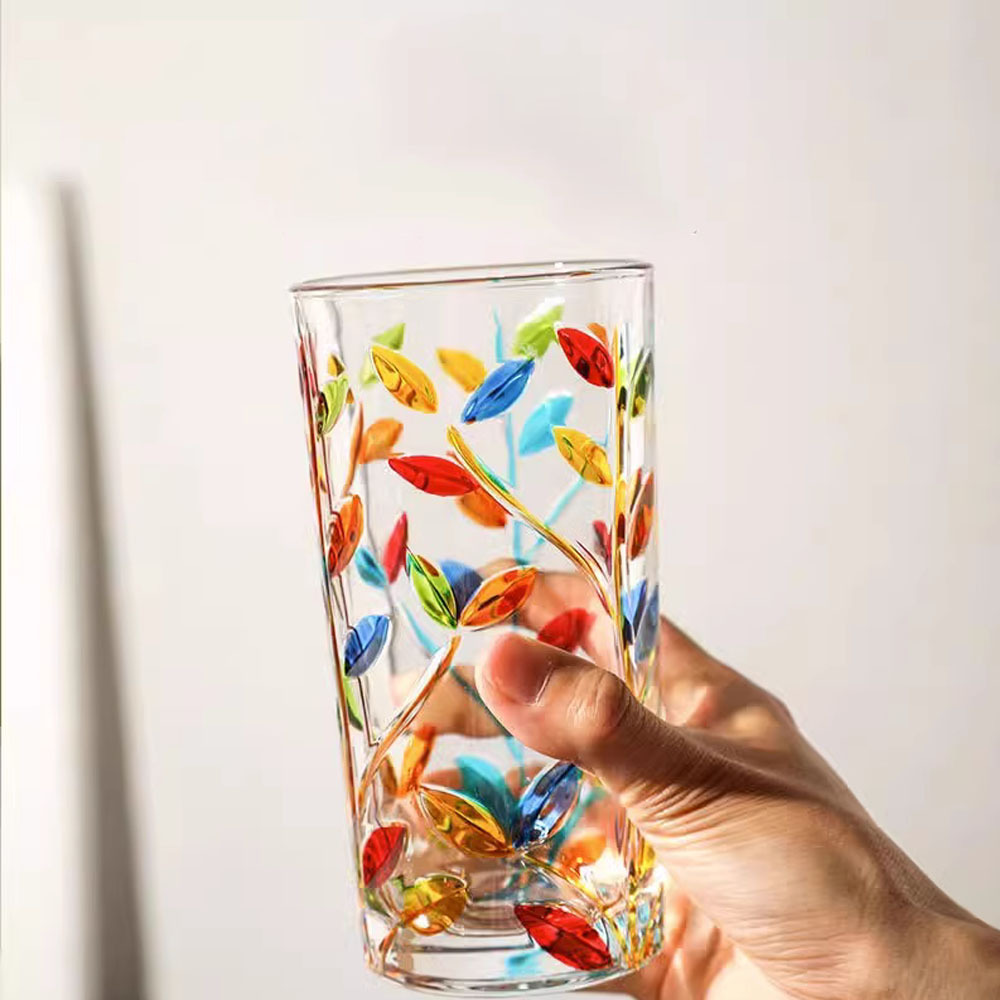 Vibrant Glass Cups