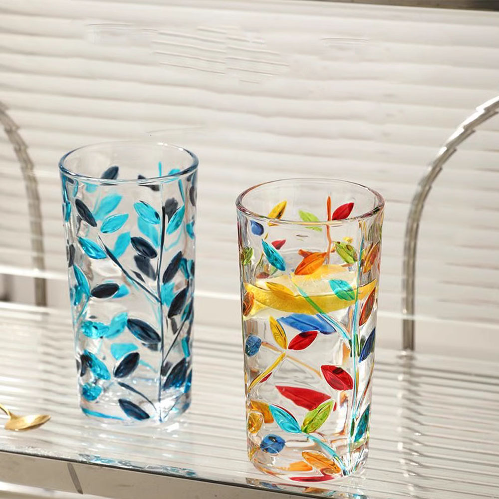 Vibrant Glass Cups