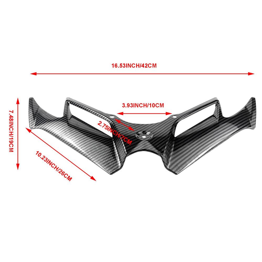 Boost Your Kawasaki Ninja 300/250 EX300's Performance with This Motorcycle  Winglet Aerodynamic Wing Kit Spoiler!