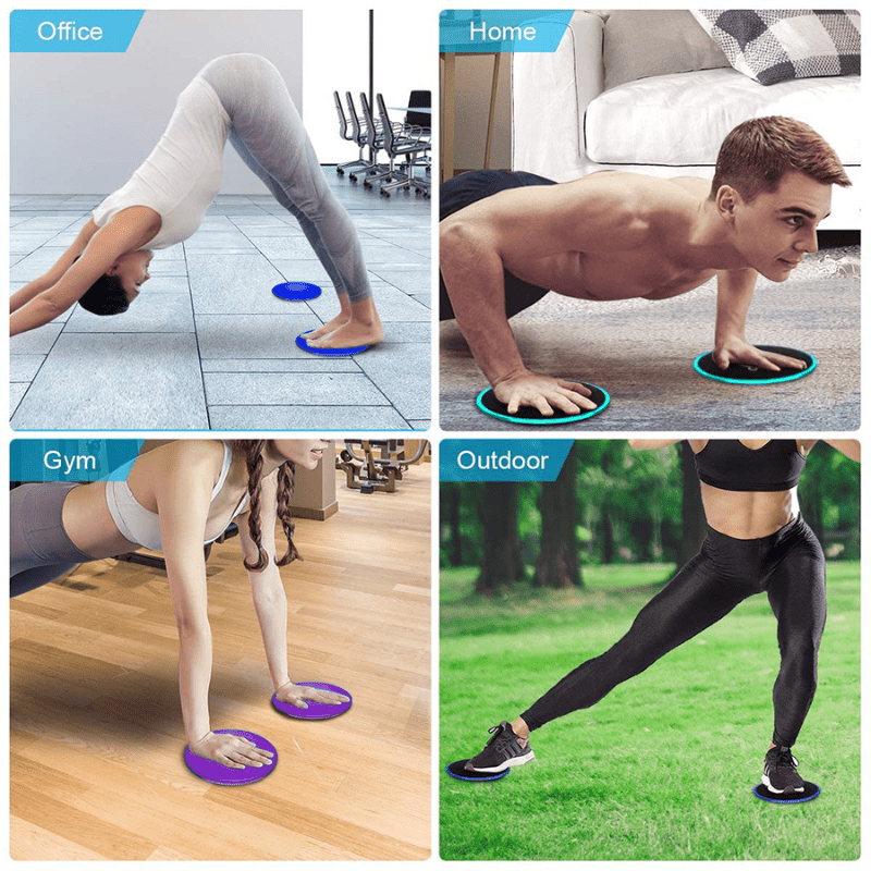 Pilates Core Slider Fitness Slider Yoga Weight Loss - Temu