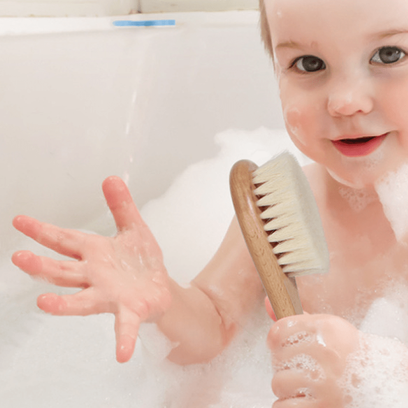 Cepillo personalizado para el pelo del bebé y juego de peine