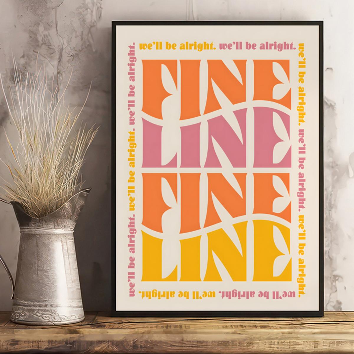 Fine Line - Wall Art Print