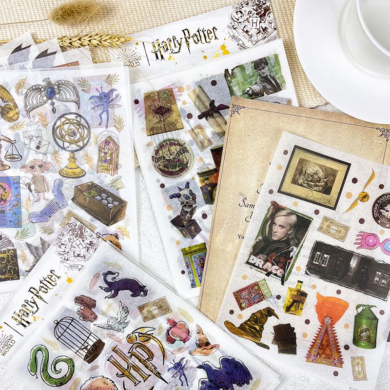 50pcs Harry Potter Classical Scenes Variety Vinyl Stickers Printed On  Quality, Matte Finish For Laptop, Water Bottle, Scrapbook Christmas,  Halloween