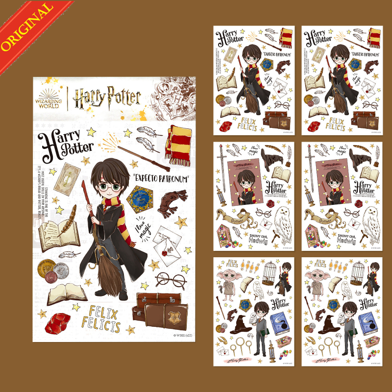 50 Adesivi Harry Potter Licenza Ufficiale Laptop Bottiglie - Temu Italy