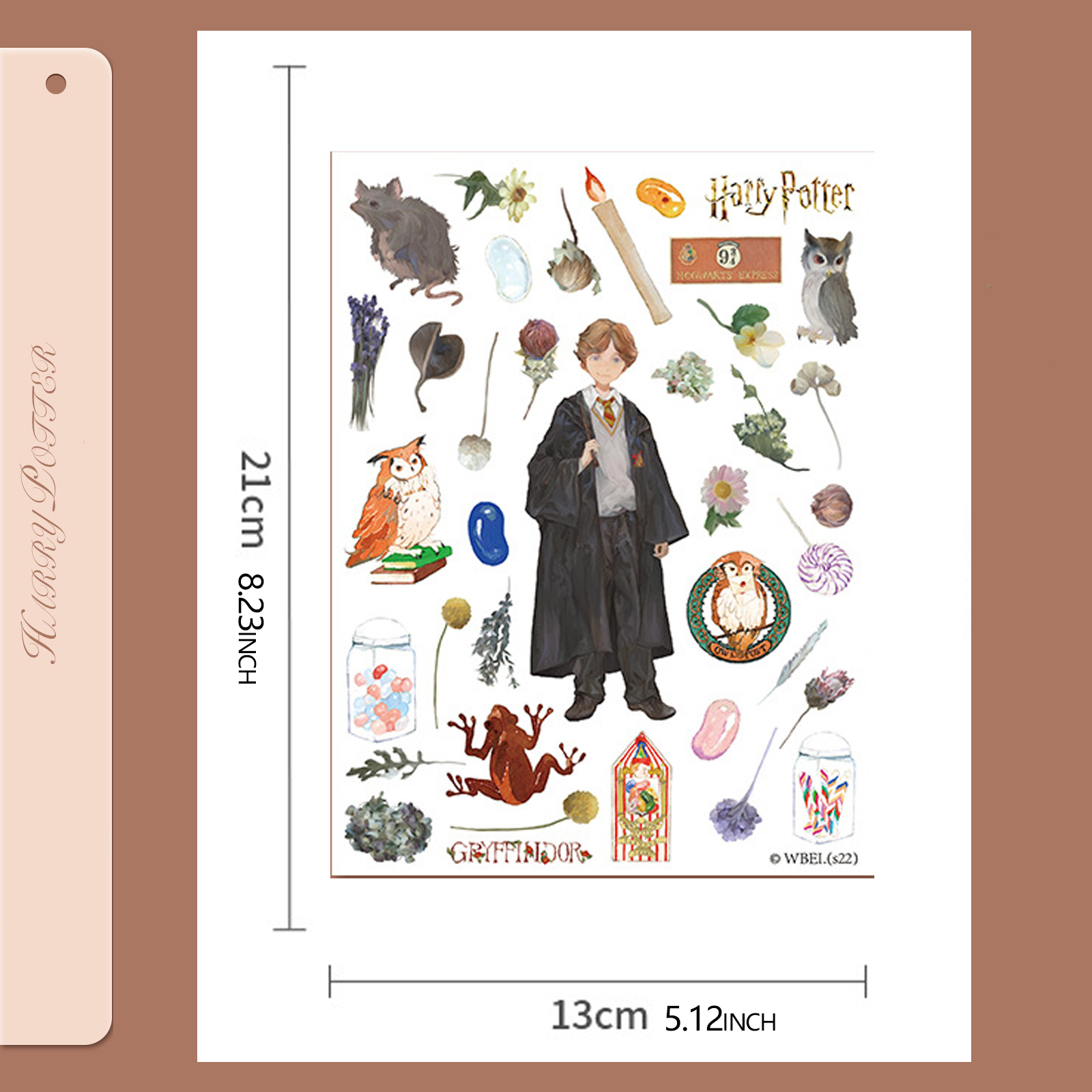 50pcs Harry Potter Classical Scenes Variety Vinyl Stickers Printed On  Quality, Matte Finish For Laptop, Water Bottle, Scrapbook Christmas,  Halloween