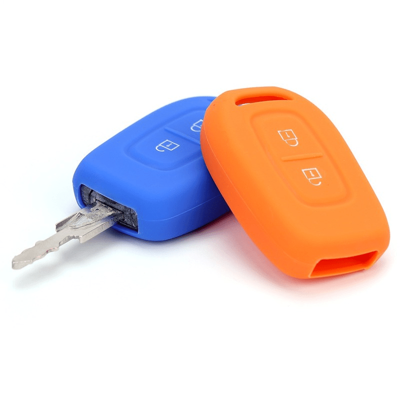 Silikon Soft Case Schutz Hülle Auto Schlüssel 2 Tasten Blau kompatibel mit  Dacia Dokker Sandero Duster Lodgy Logan Renault Clio Twingo: :  Auto & Motorrad