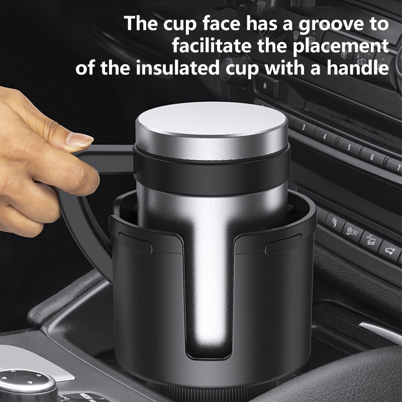 Portable Multi-functional 2-in-1 Car Water Cup Holder Car Phone Seat Car  Large Capacity Water Cup Beverage Holder Thermal Cup Holder Coffee Holder