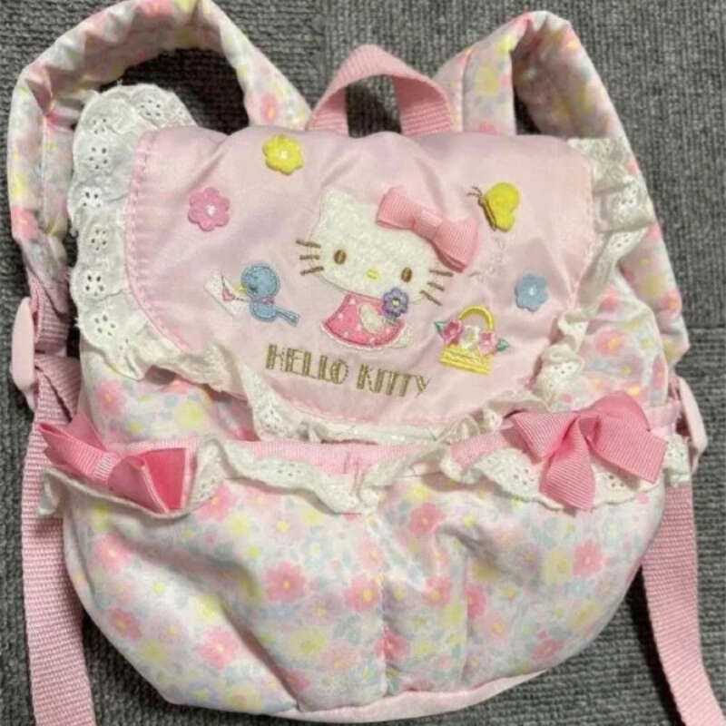 Japanese Sweet Lolita Girls Strawberry Backpack JK Schoolbag