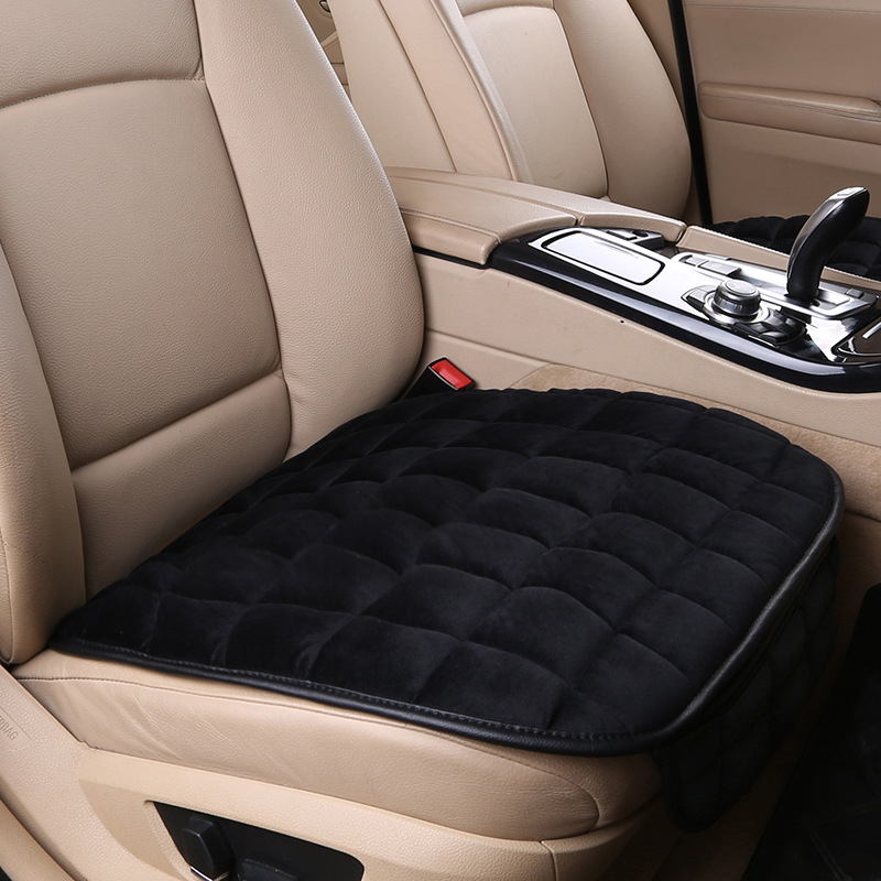 Plush Car Seat Cushion Winter Three piece Set/ Backless - Temu