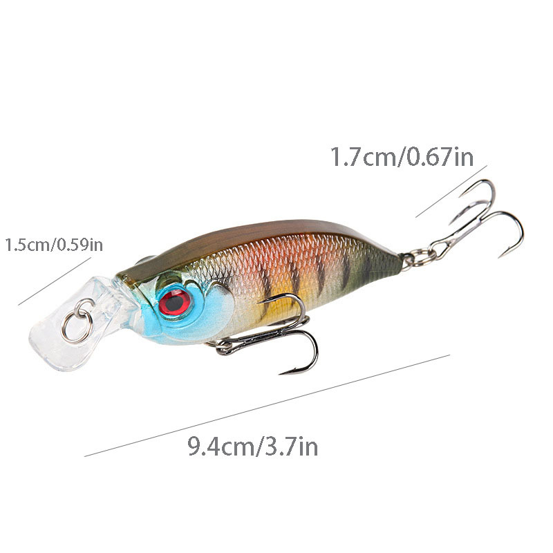 Realistic Floating Goldfish Minnow Lure Bionic Wobbler - Temu