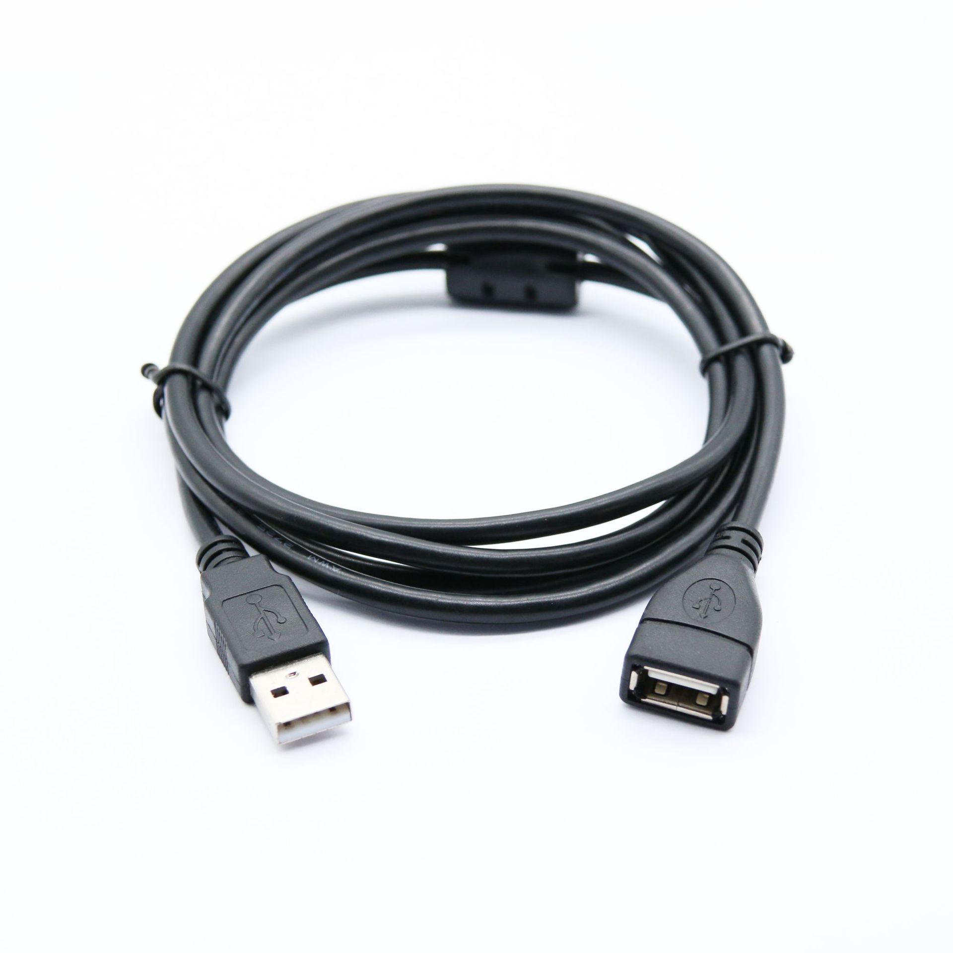 Câble d'extension HUB USB 2.0, 1 femelle vers 2 mâles, Double