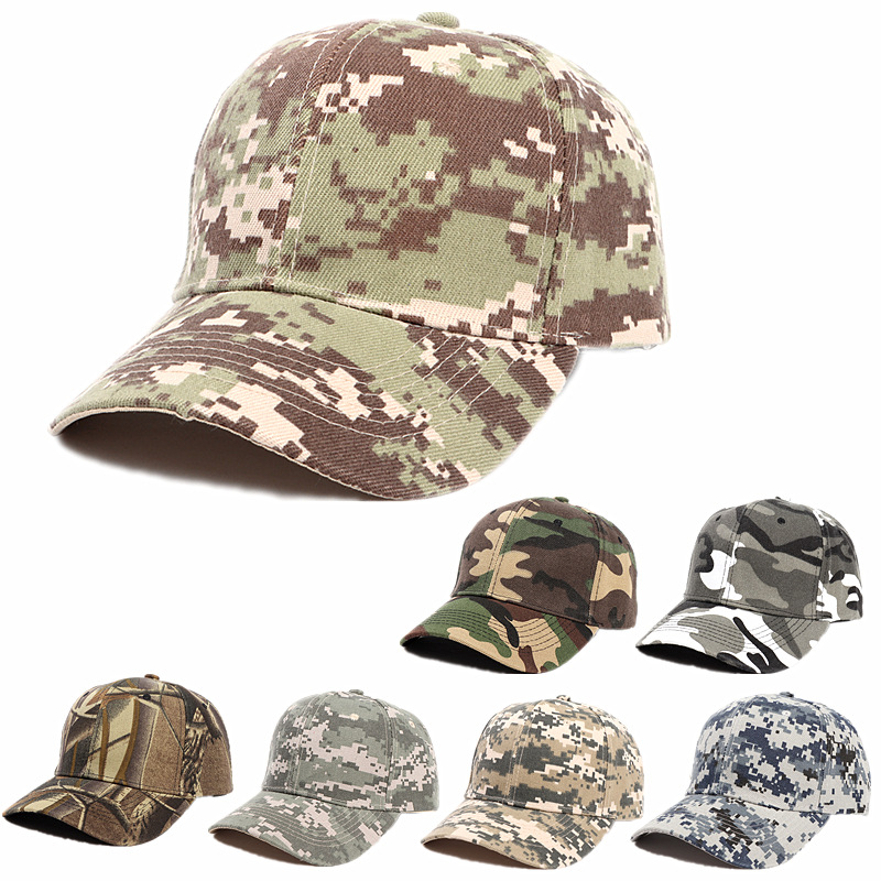 1 Gorra Militar Camuflaje Hombre Mujer Gorra Béisbol Pesca - Temu