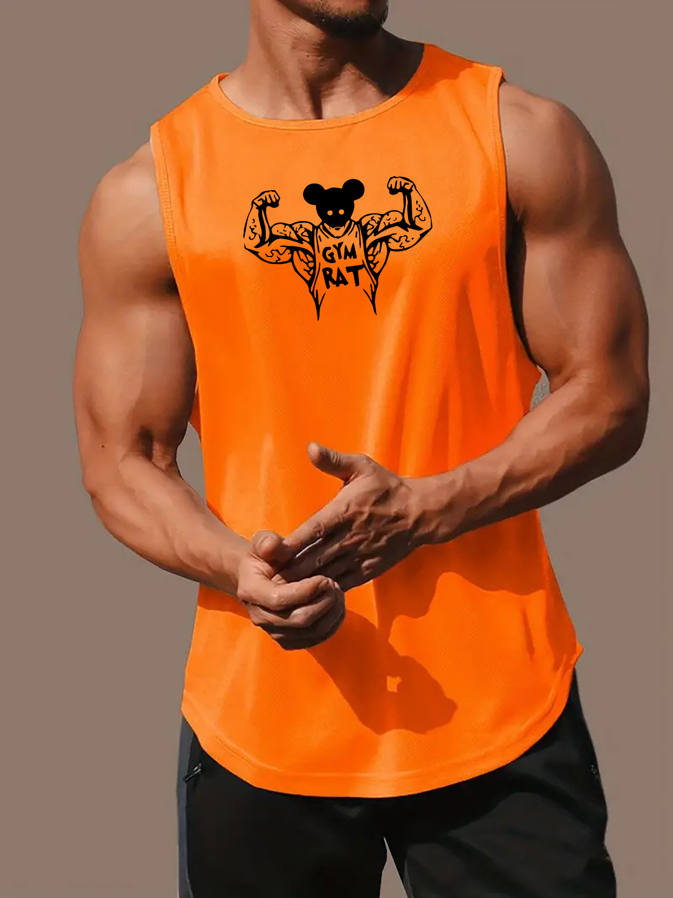 Patrón Hombre Musculoso Camiseta Sin Mangas Verano Hombres - Temu Chile