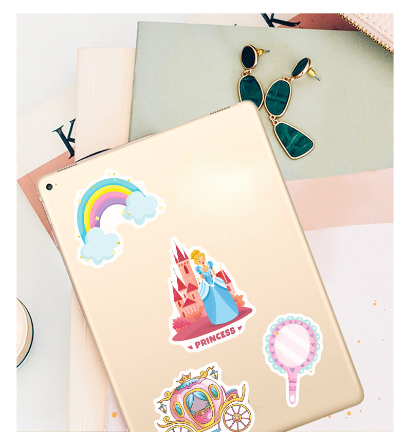 Cartoon Beautiful Princess Stickers, Cute Water Bottle Stickers, Vinyl  Laptop Aesthetic Waterproof Kawaii Teacher Compute Stickers For Teens  Girls, Mixed Colorful Sticker Packs For Adults - Temu United Arab Emirates