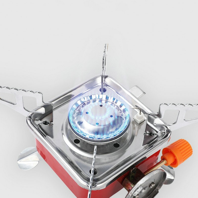 Outdoor Mini Camping Folding Cassette Stove Portable Gas Stove