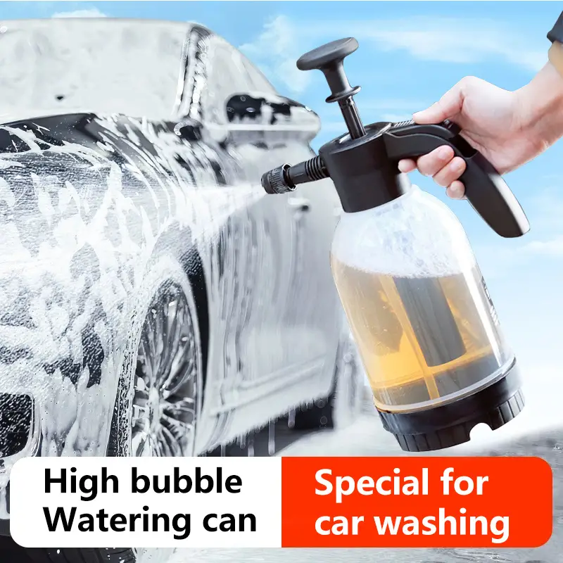 Portable Household Hand-held High Pressure Car Wash Foam Pot Manual Car  Wash High Pressure Hand Spray Car Wash Spray Pot Car High Pressure Sprayer