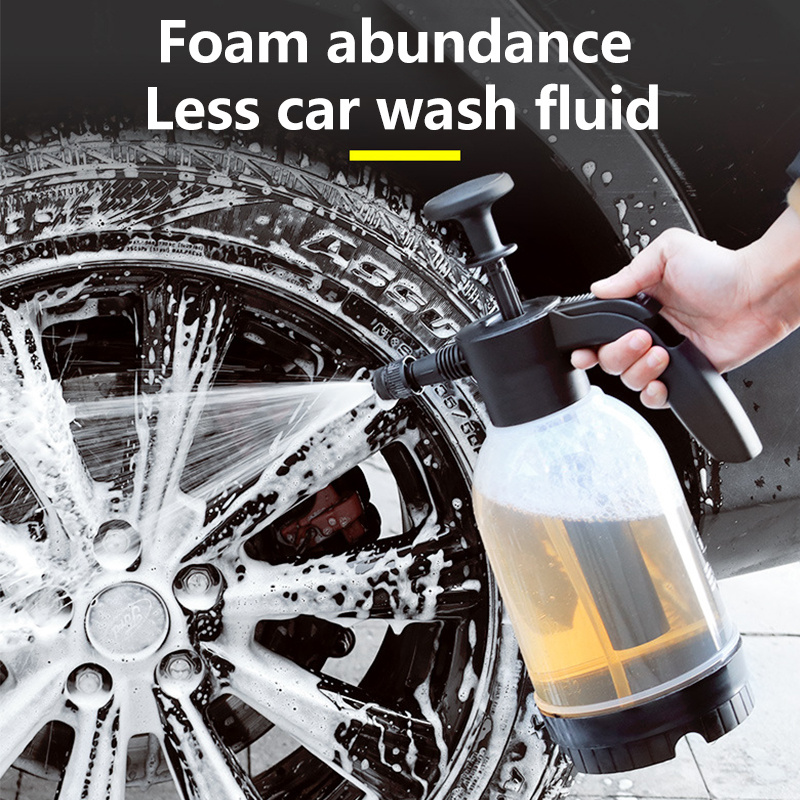 portable household hand held high pressure car wash foam pot manual car wash high pressure hand spray car wash spray pot car high pressure sprayer details 1