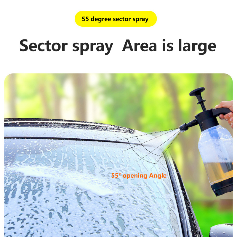 portable household hand held high pressure car wash foam pot manual car wash high pressure hand spray car wash spray pot car high pressure sprayer details 3