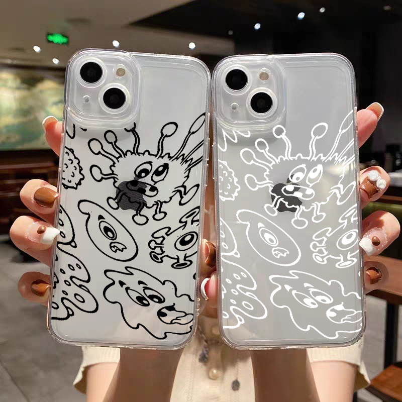 for iPhone 13 Pro Max Case Cute Cartoon Character Funny Cover