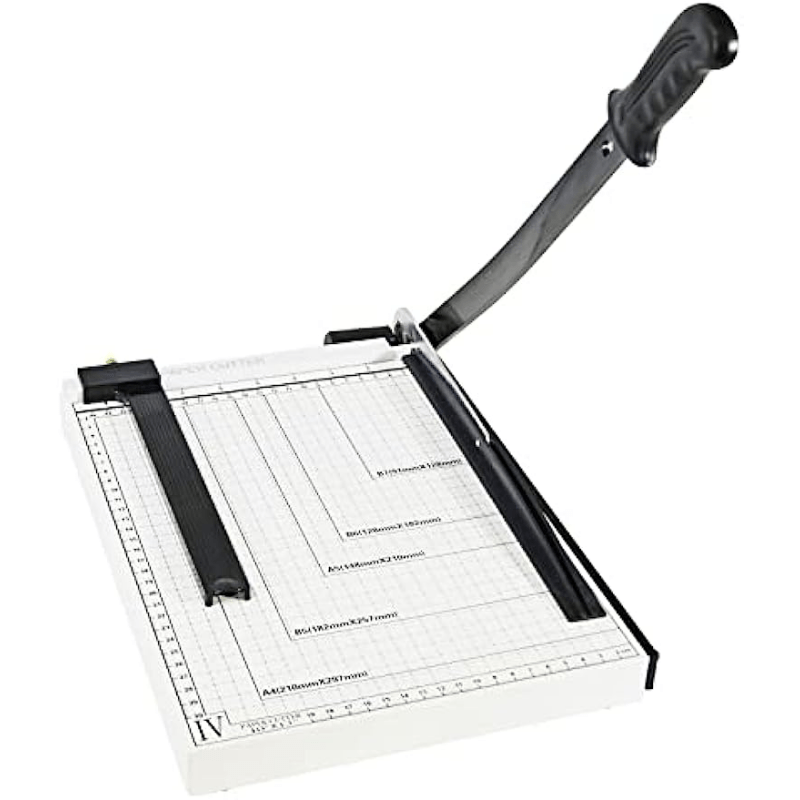 Paper Cutter Paper Trimmer With Safety Guard Cut Length - Temu