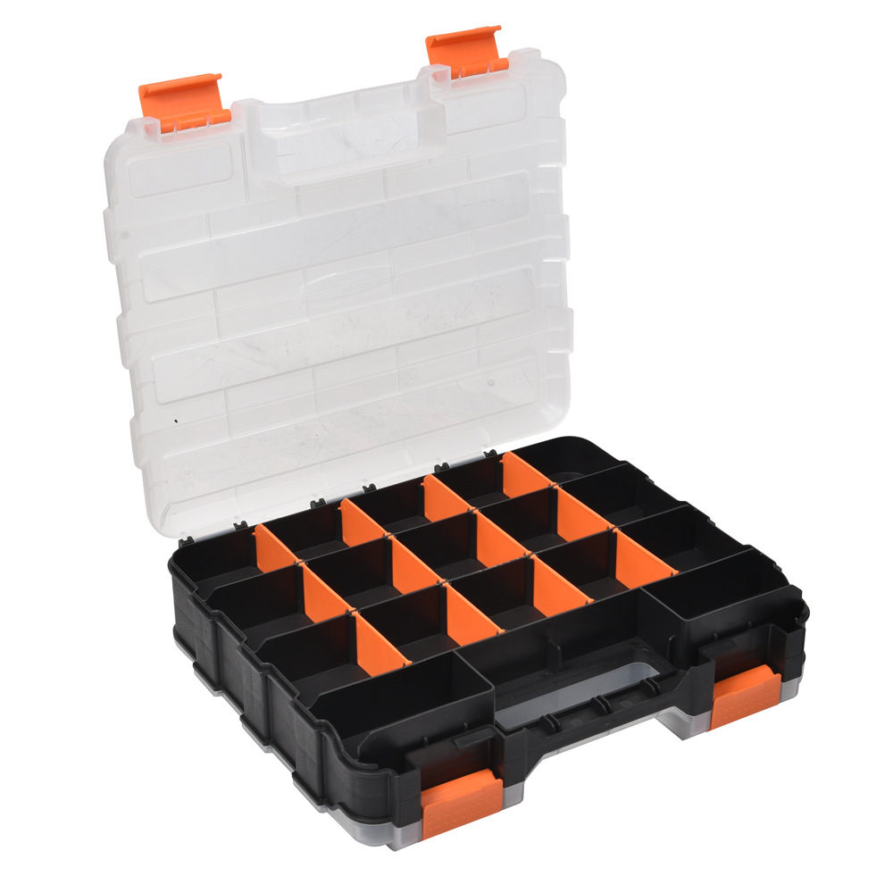 Small Parts Storage Case Tools Box Organizer Double Side 34 - Temu