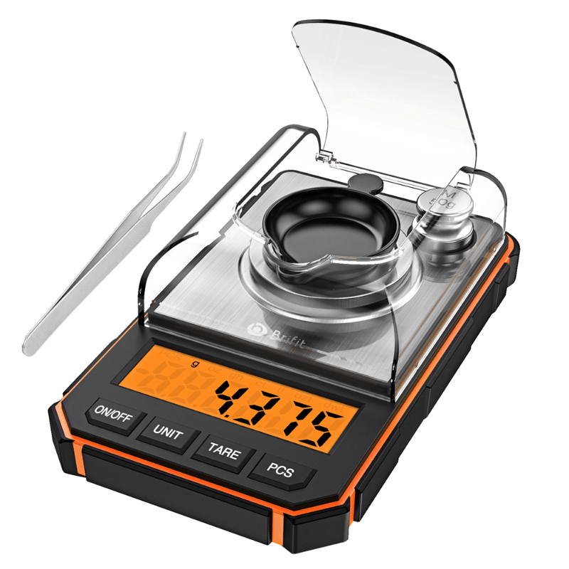 Fuzion Ultra Mini Scale, 1000g x 0.1g Digital Pocket Scale, Grams and Oz 6  Units, Gram Scale with LCD Display, Tare, Battery Included