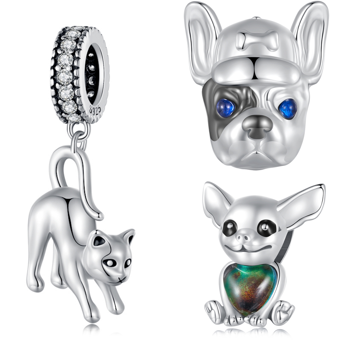 Bulldog charms outlet for bracelets