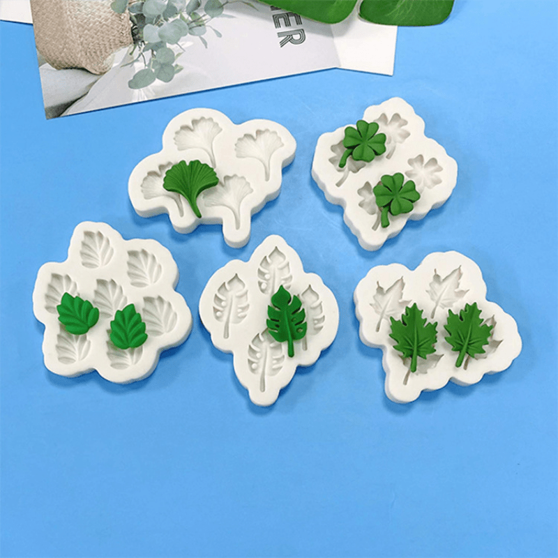 Mini Leaves Silicone Mold - Nature's Garden Candles