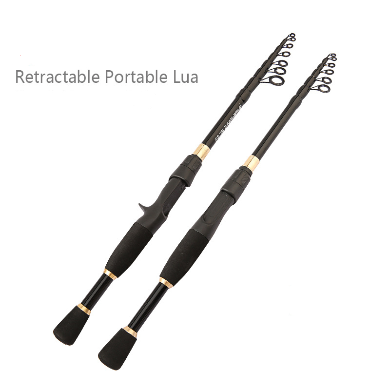 Retractable Carbon Fiber Fishing Rod Lightweight Adjustable - Temu