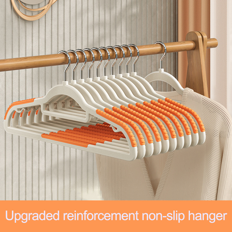 Clear Plastic Hangers Non slip Coat Clothes Hangers With - Temu