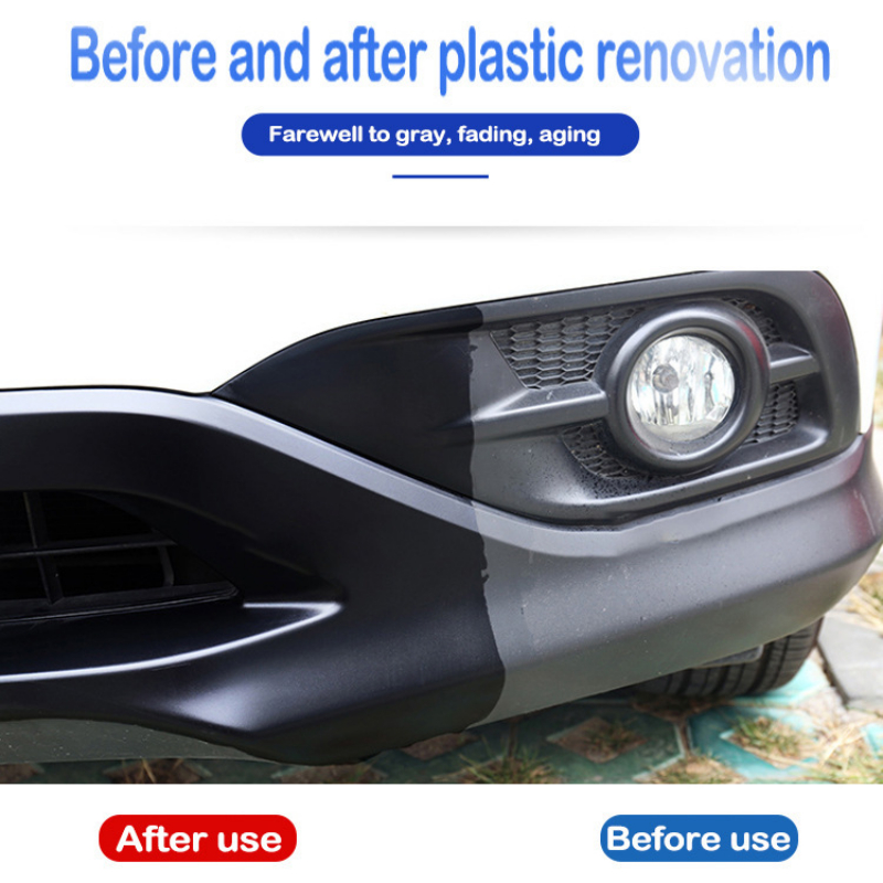 Restore Your Car's With Auto Plastic Restorer Back To - Temu Republic of  Korea