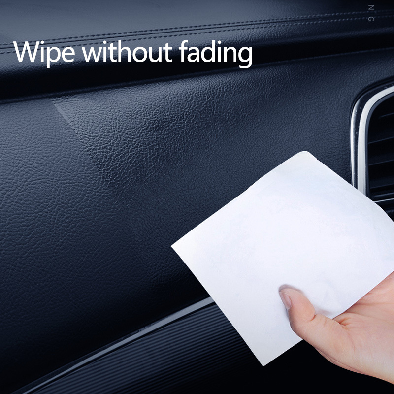Car Interior Coating Wet Wipes Car Cleaning Products Plastic Leather  Restore Auto Polish And Repair Coating Renovator