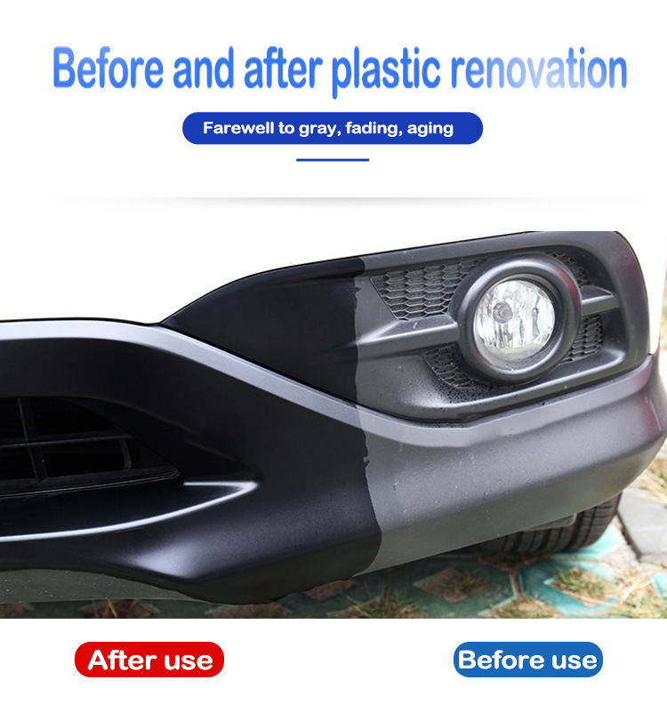 Car Plastic Restorer Back To Black Gloss Car Cleaning Products Plastic  Leather Restore Auto Polish And Repair Coating Renovator - AliExpress
