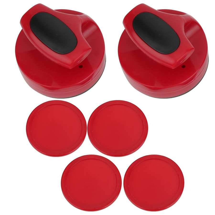 2 Sets of Ice Hockey Replacement Pucks Paddles Slider Pushers with