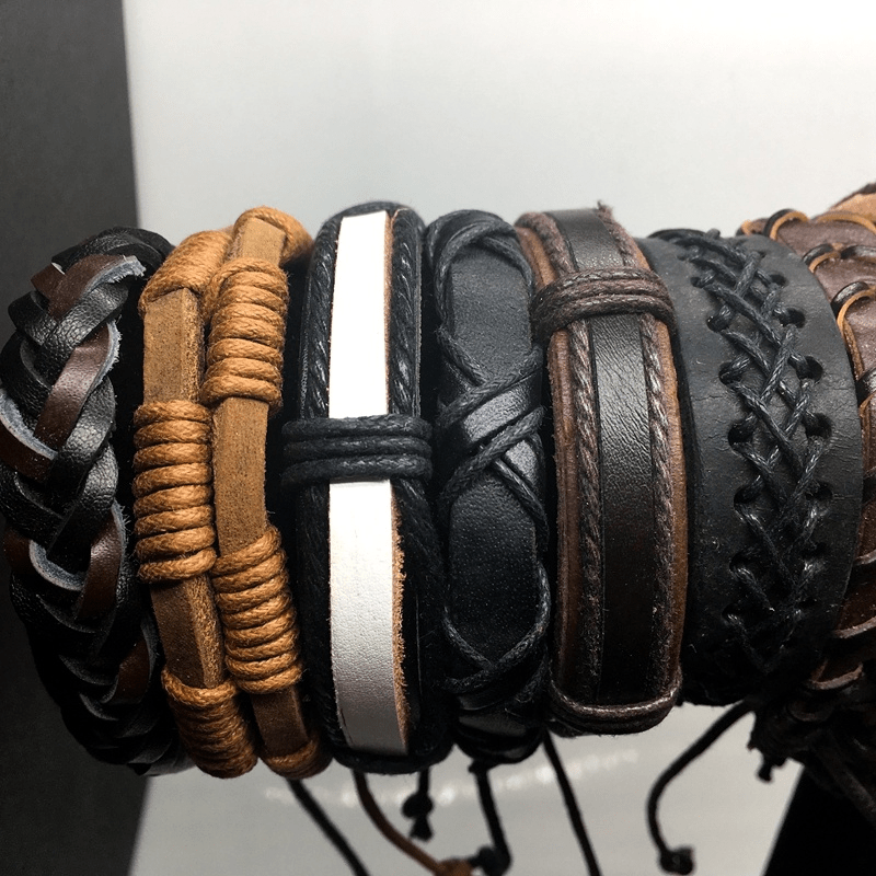Best Handmade Mens Leather Bracelet - Surflegacy