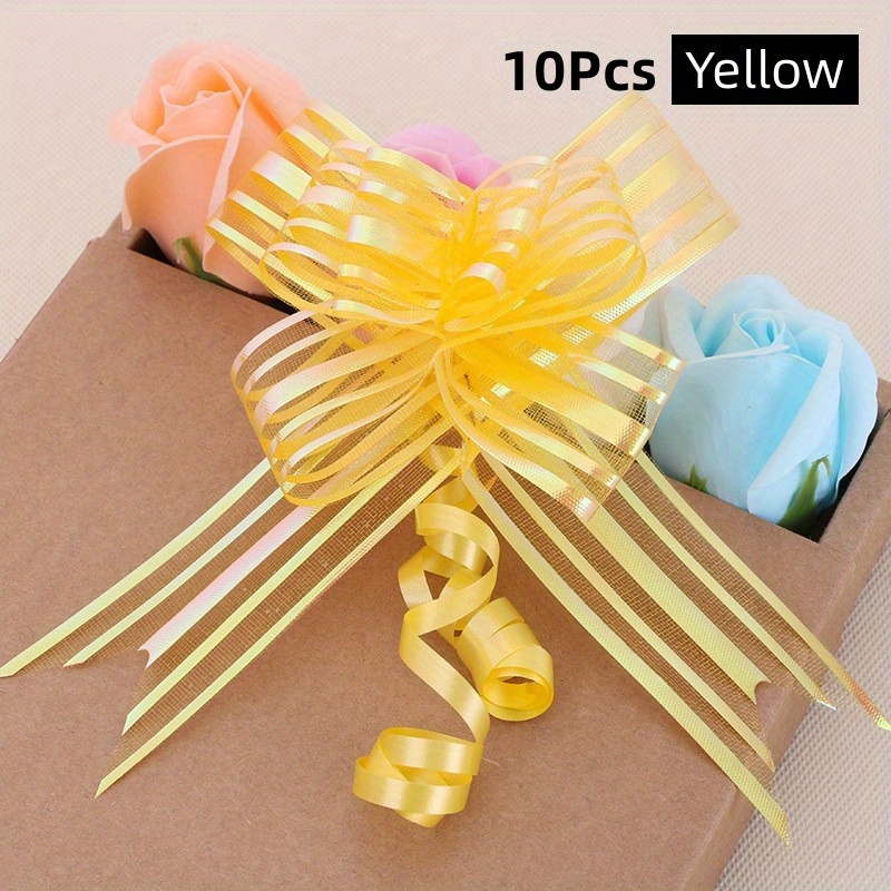 Wonderful Ribbon Wedding Birthday Party Decoration Pull Bows for Gift  Wrapping Packing Pull Flower Ribbons Bows Supplies - China Valentine's Day Gift  Bows and Assorted Metallic Gift Bows price