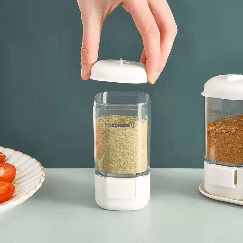 Press type Quantitative Salt Bottle Measuring Seasoning - Temu