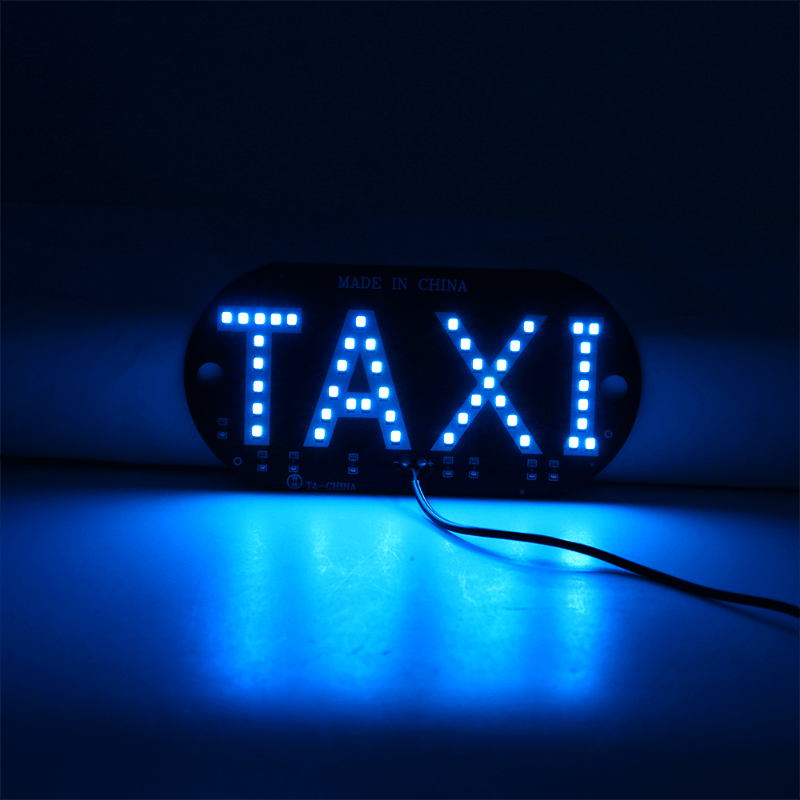 1pc タクシー Led 車のフロントガラスタクシーインジケータランプ v