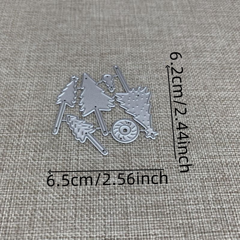 Piggy Craft Metal Cutting Dies Cut Die Mold House Christmas Tree Paper Craft Knife Mould Blade Punch Stencils Dies