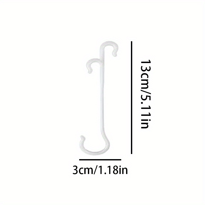 100pcs Durable Plastic Plant Support Hooks for Tomatoes, Vines, and Containers – Ideal for Indoor & Outdoor Gardening, Retro Style, Multi-Component Design for Sturdy Vegetable and Flower Growth, Plant Accessories