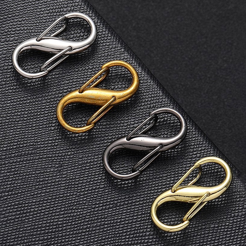 Alloy Spring Clasp Double S Hook Spring Clasp. Easy Open 