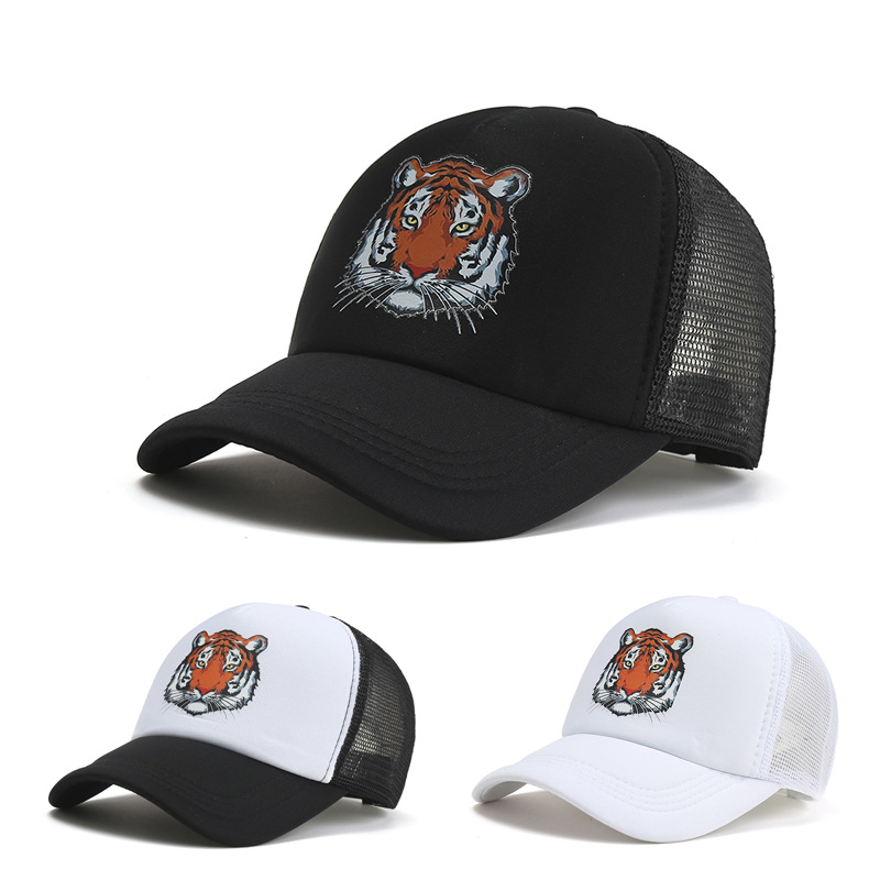 1 Pieza Gorra Béisbol Patrón Tigre Hombre Gorro Informal - Temu