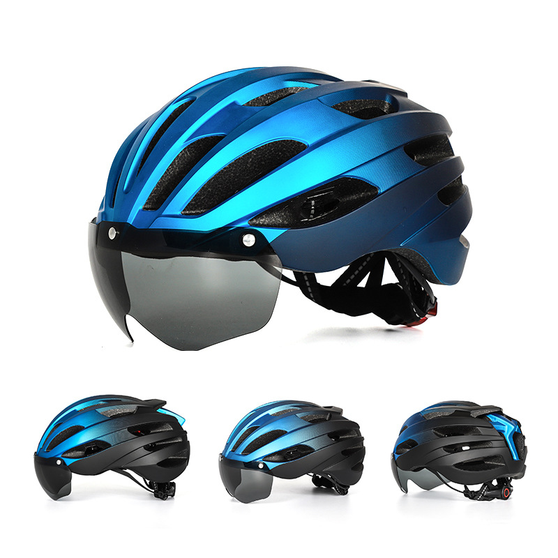 Casco de bicicleta de montaña para adultos, casco de ciclismo MTB con  soporte de cámara y visera desmontable para hombres, mujeres y jóvenes,  ajuste